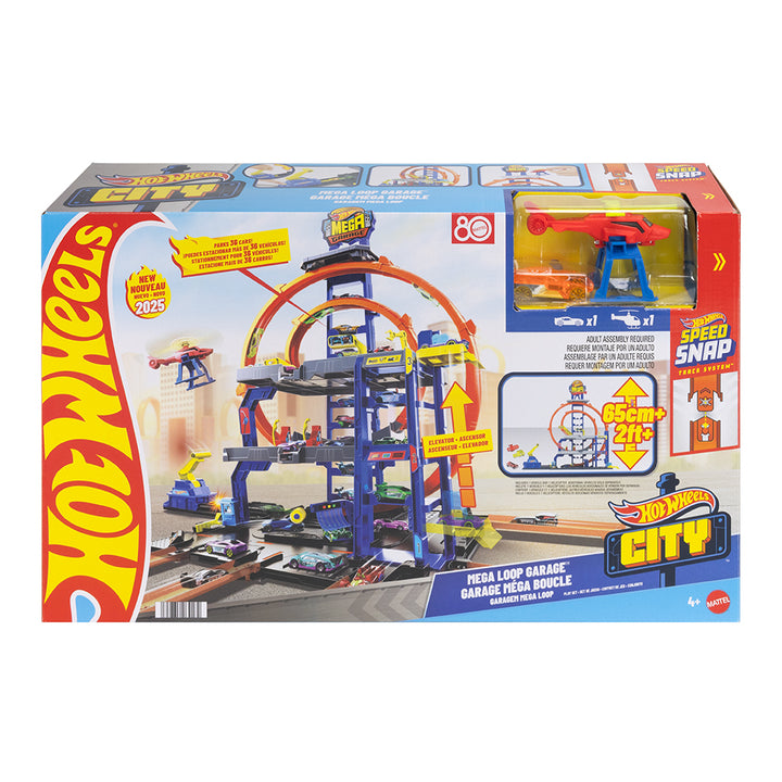 Hot Wheels City - Mega Loop Garage