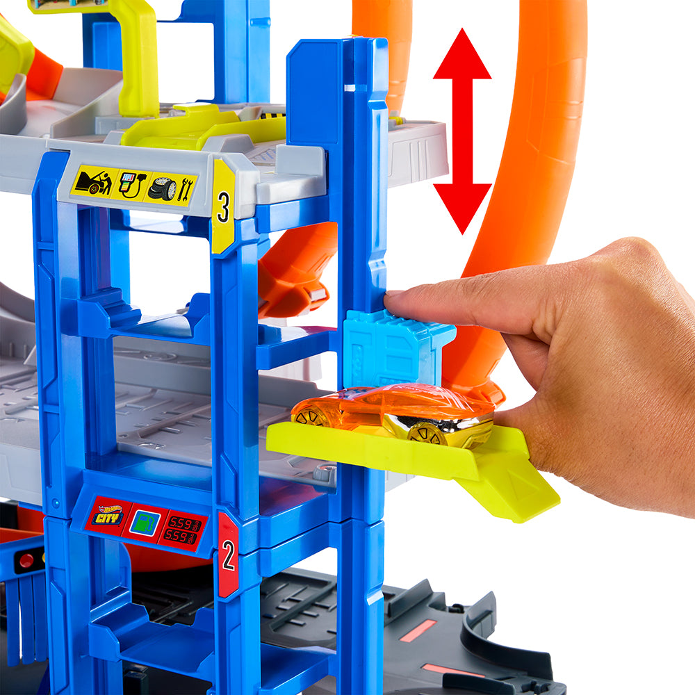 Hot Wheels City - Mega Loop Garage