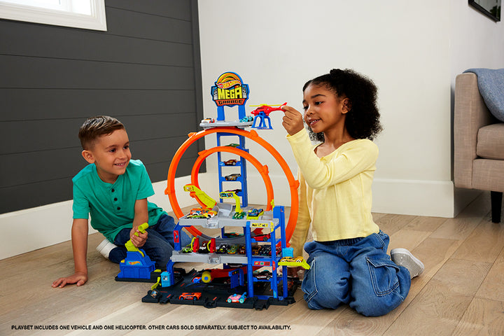 Hot Wheels City - Mega Loop Garage