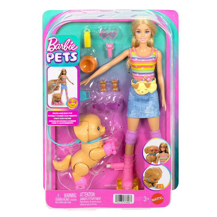 Barbie Pup Skate &amp; Run
