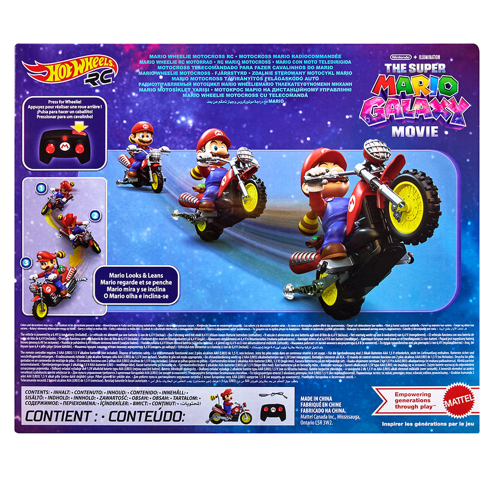 Hot Wheels Mario Kart Moto RC