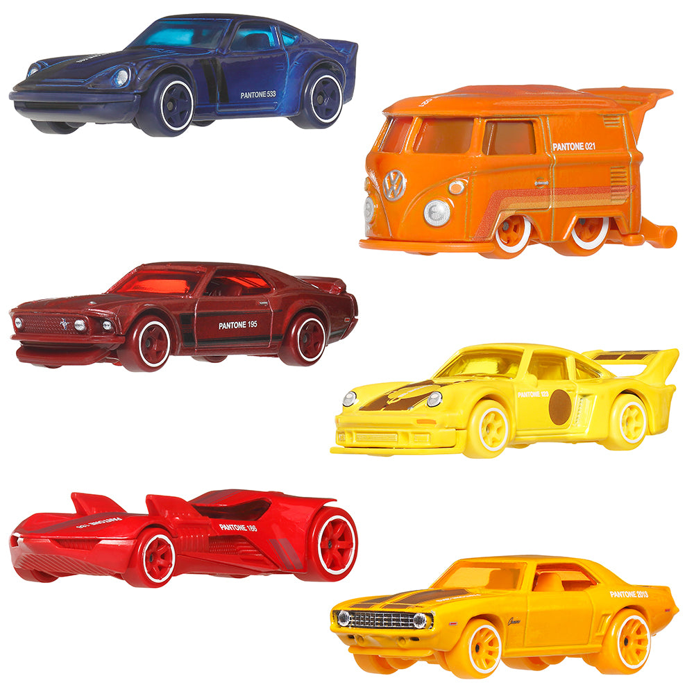 Hot Wheels Silver Series - Pantone Vehicle 6 Pack