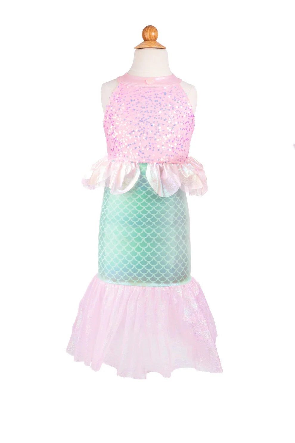 Misty Mermaid Dress Pink/MInt
