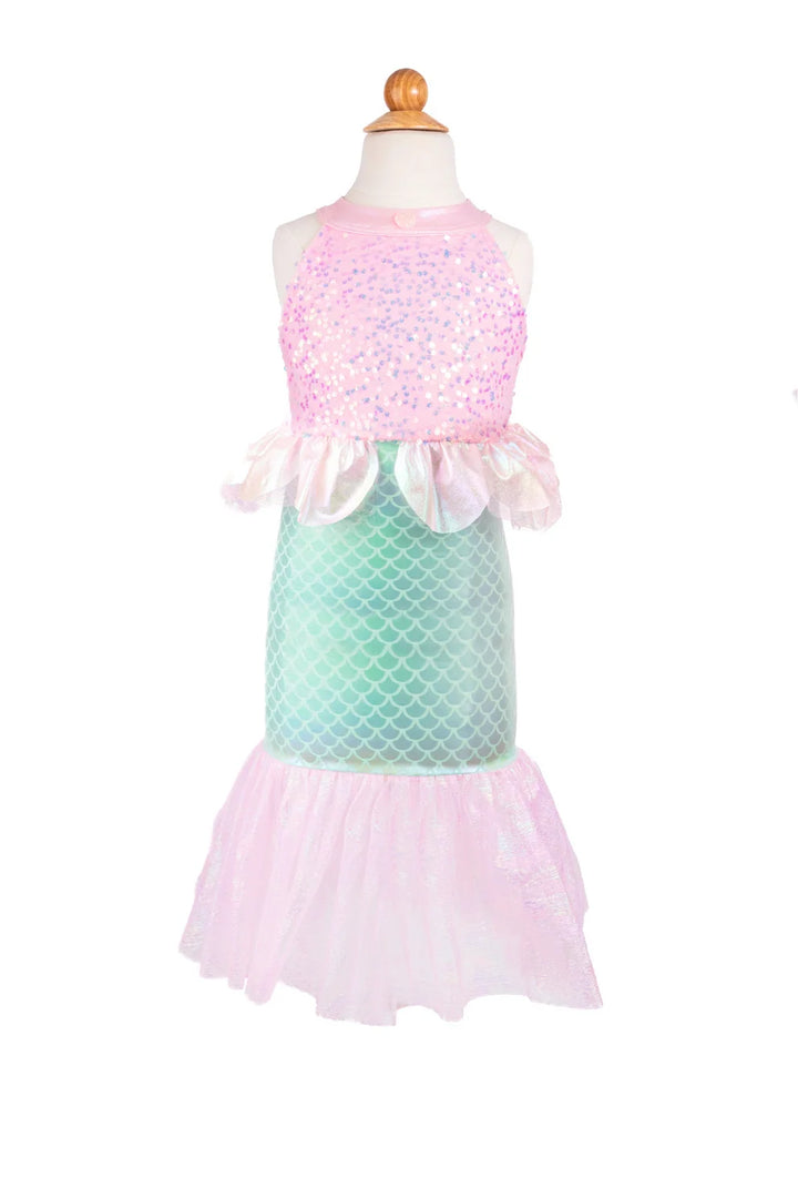 Misty Mermaid Dress Pink/MInt