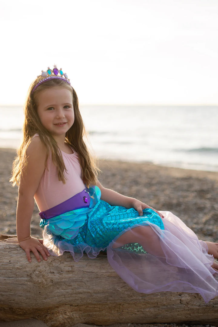 Mermaid Glimmer Skirt With Headband