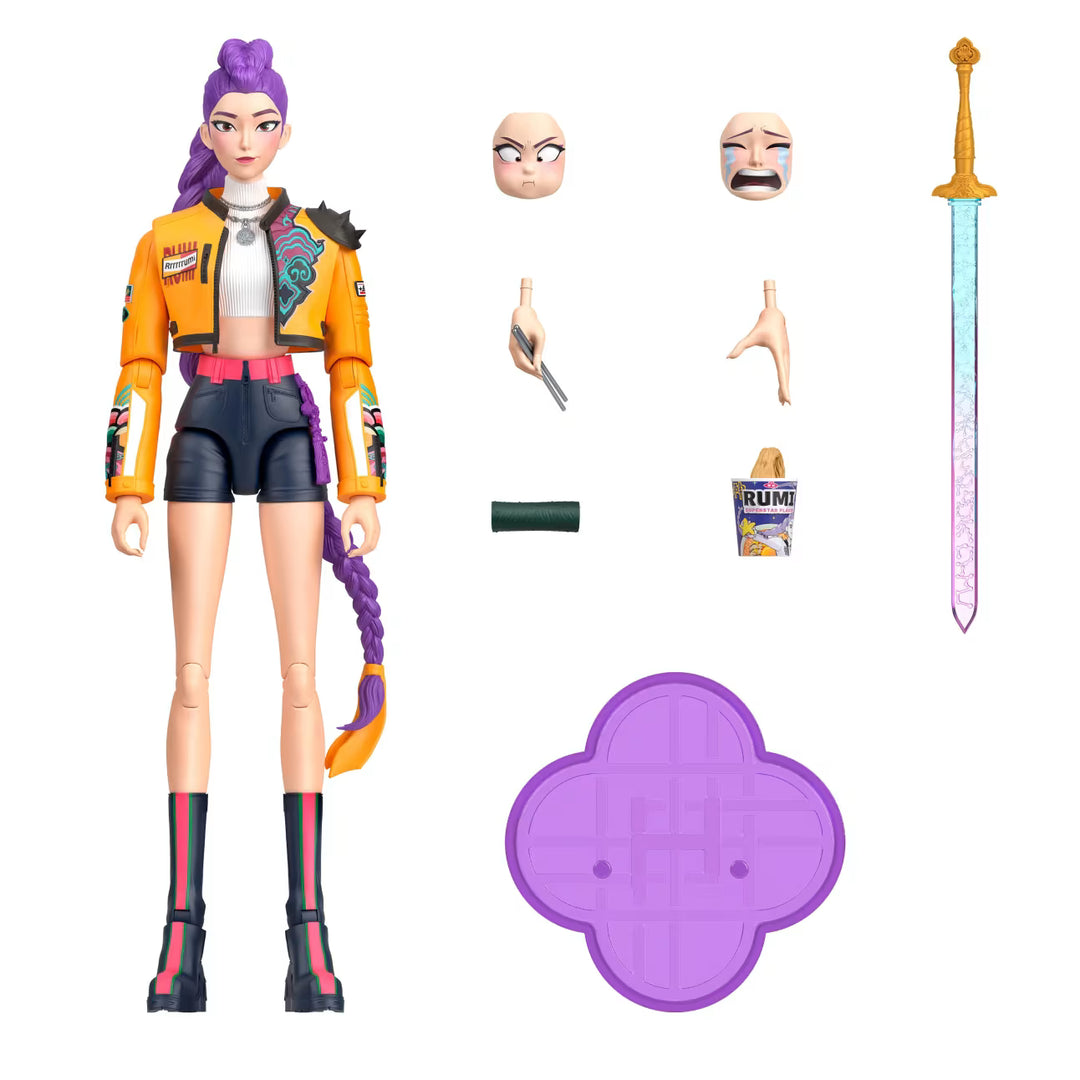 KPop Demon Hunters Rumi 6" Figure W/Accessories