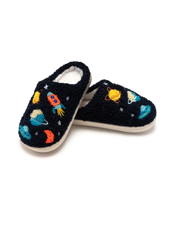 Living Royal Kids Slippers: Space