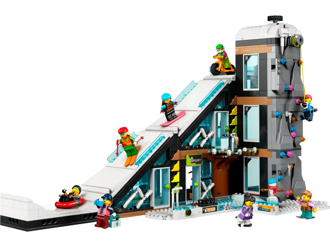 Lego City Ski and Climbing Center