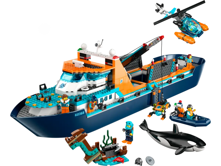 Lego City Arctic Explorer Ship