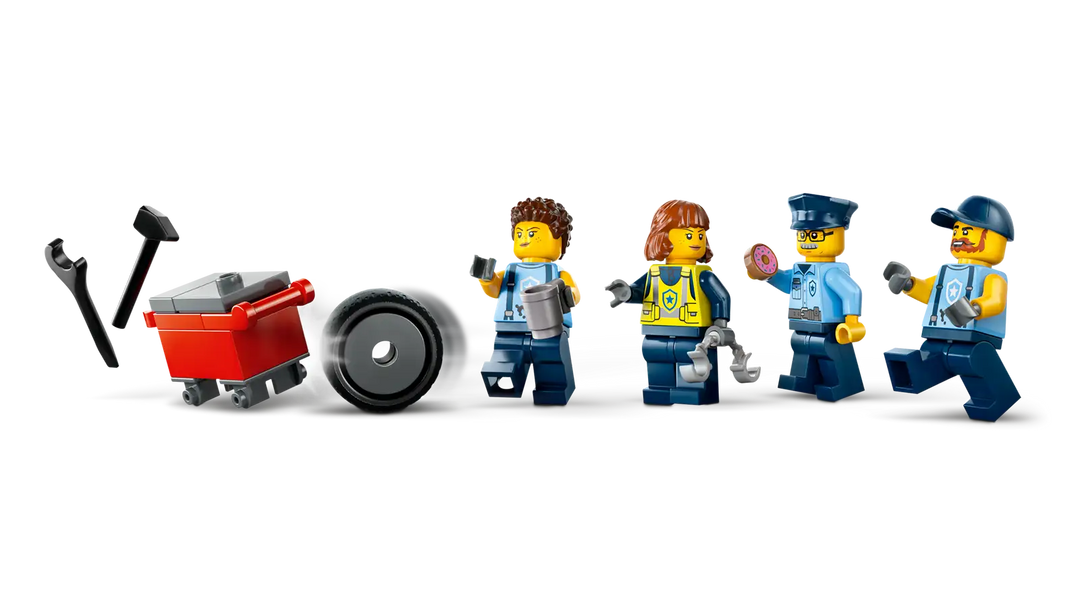 LEGO® City Police Custom Police Car Garage