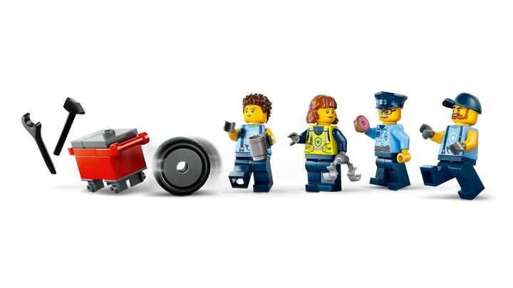 LEGO® City Police Custom Police Car Garage