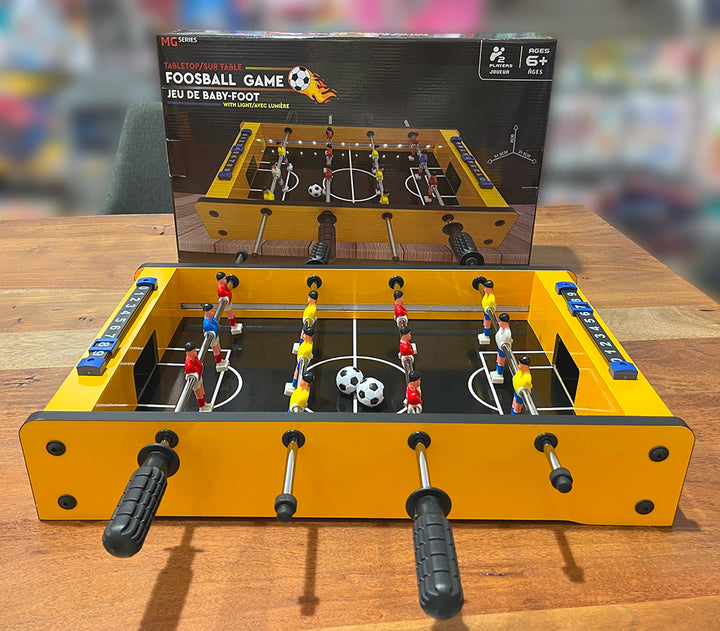 Light up Table Top Foosball (Soccer) Game