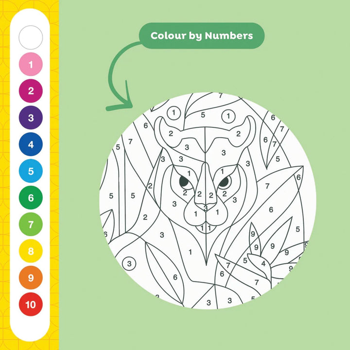 The Tropics Colour By Number Kit