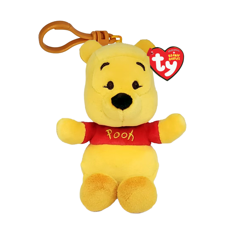 Ty Winnie The Pooh 5" Plush Clip