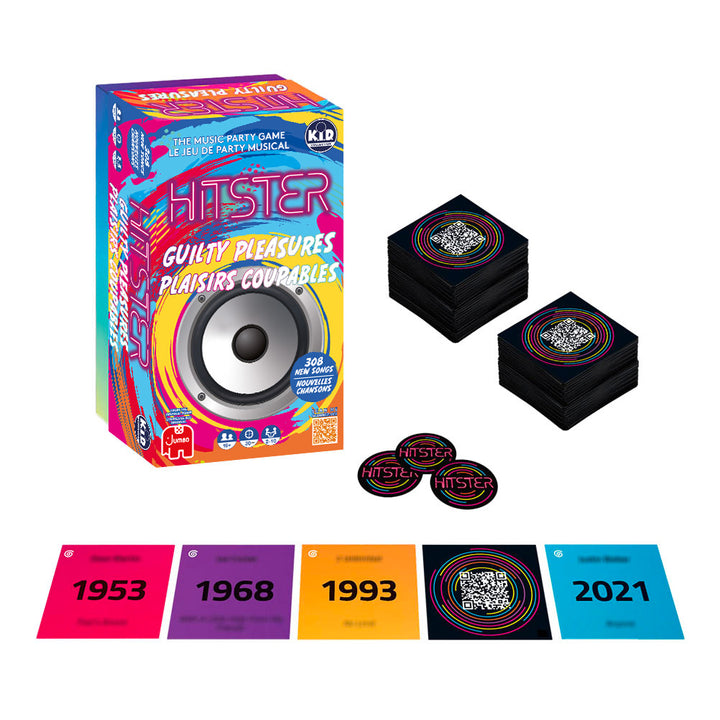 Hitster Guilty Pleasures: Music Party Game