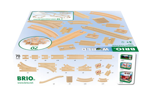 Brio Expansion Pack 70 Piece Deluxe Track Pack