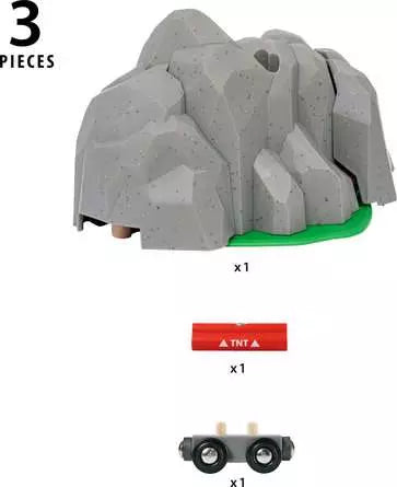 Brio Dynamite Mountain Tunnel