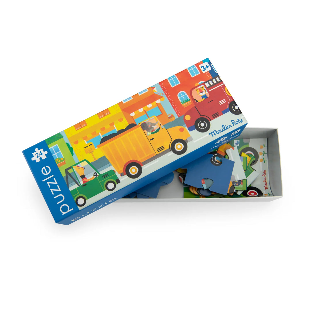 Popipop Vehicle 24pc Puzzle