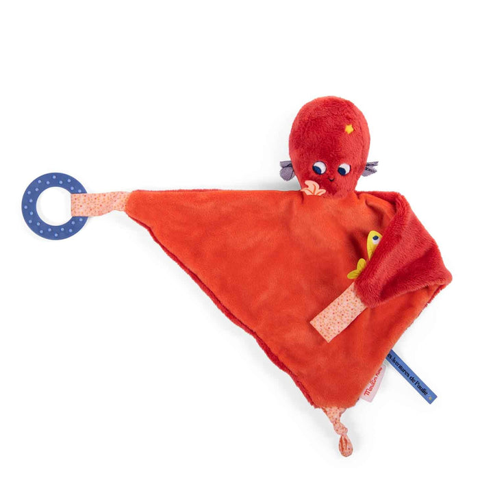 Moulin Roty Aventures De Paulie Octopus Cuddle Toy