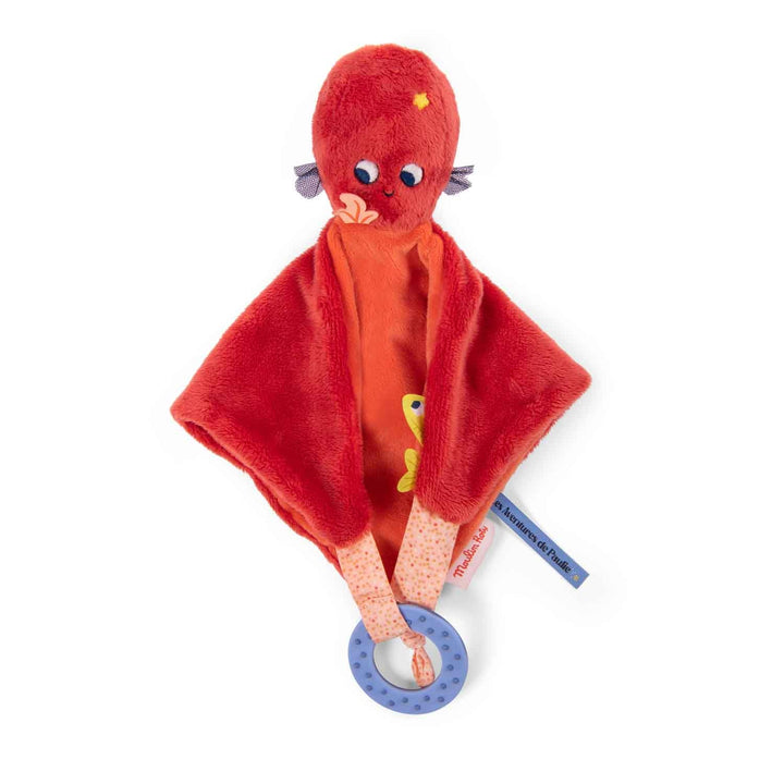 Moulin Roty Aventures De Paulie Octopus Cuddle Toy