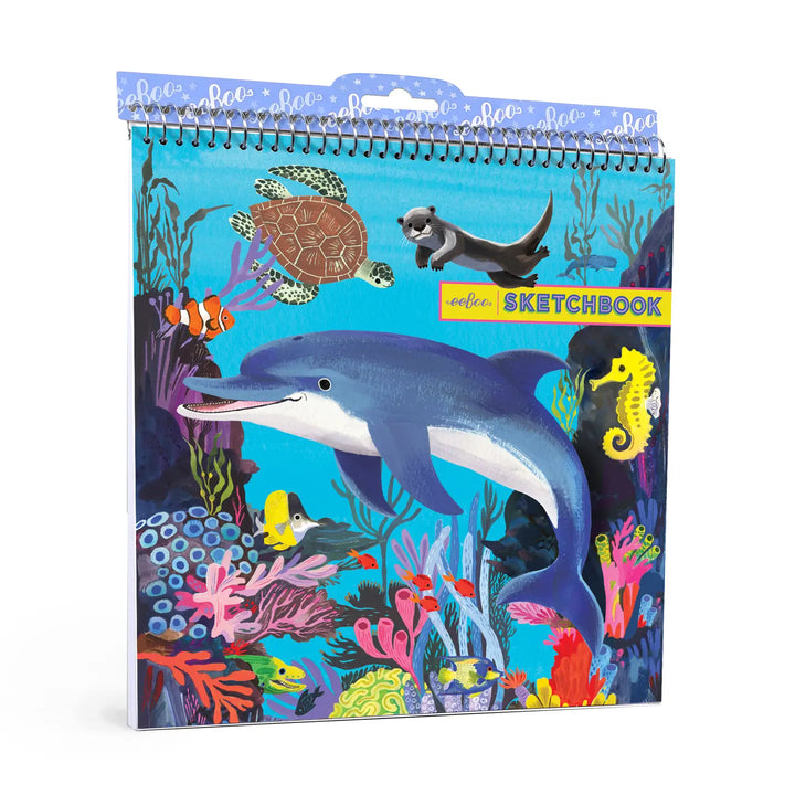 Sea Life Square Sketchbook