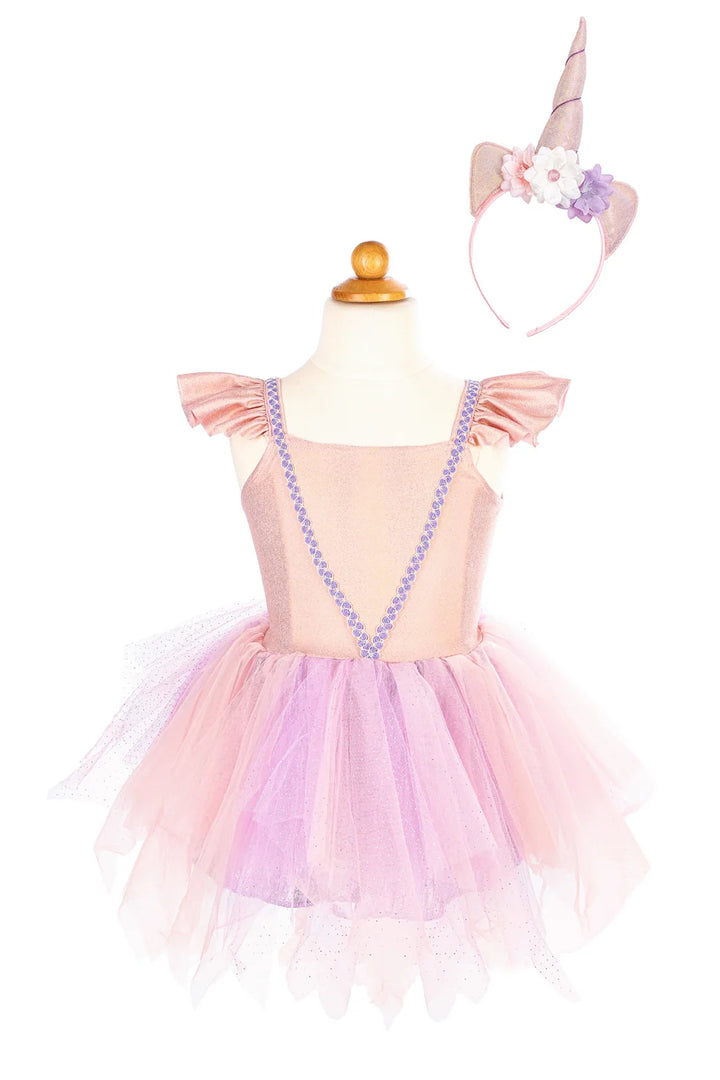 Shimmer Unicorn Dress &amp; Headband