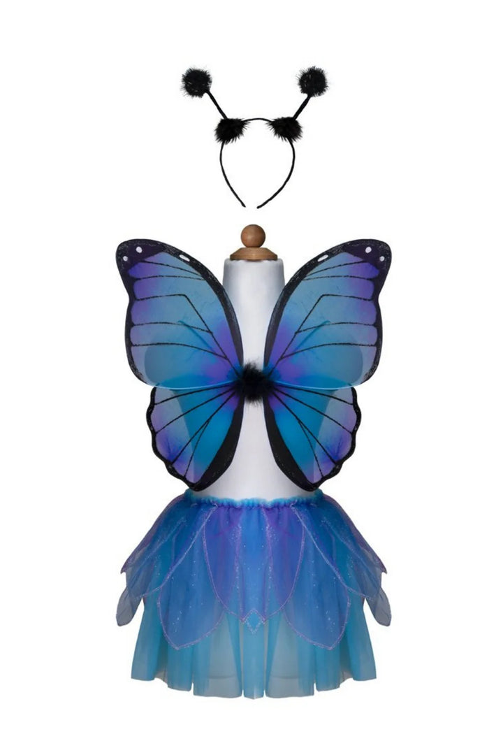 Midnight Butterfly Tutu With Wings &amp; Headband