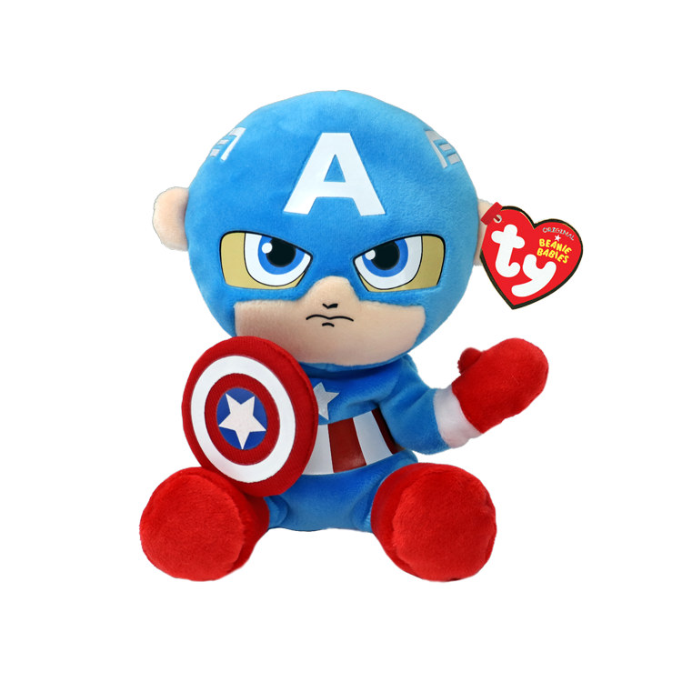 Ty Captain America 8" Plush