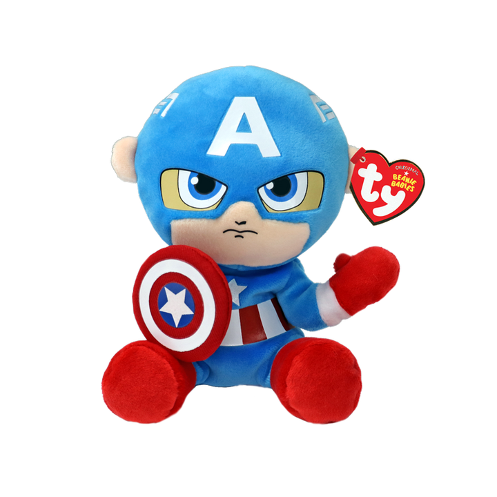 Ty Captain America 8" Plush