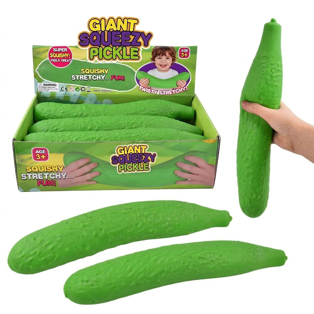 Jumbo Pickle Stretchy Squishy