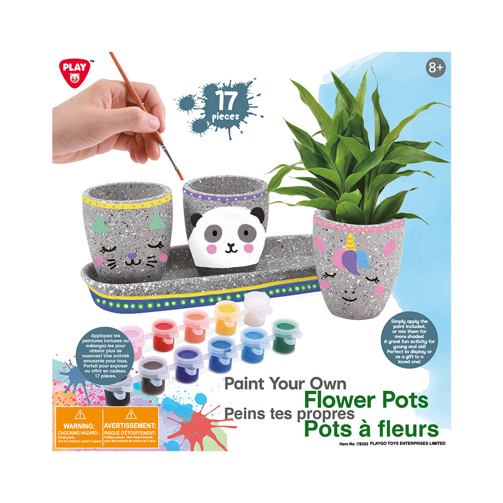 Paint Your Own Flower Pots