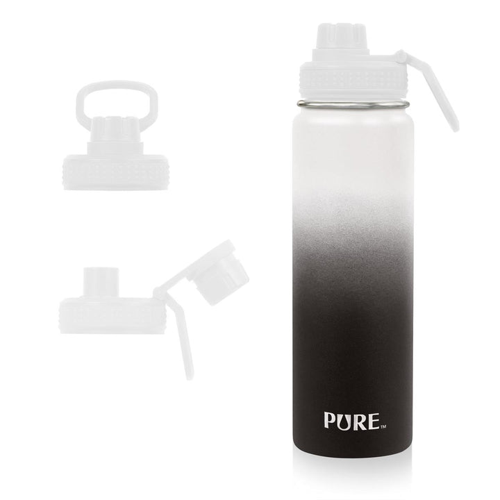 PURE 720ml Thermal SS Bottle with Spout Lid & Handle