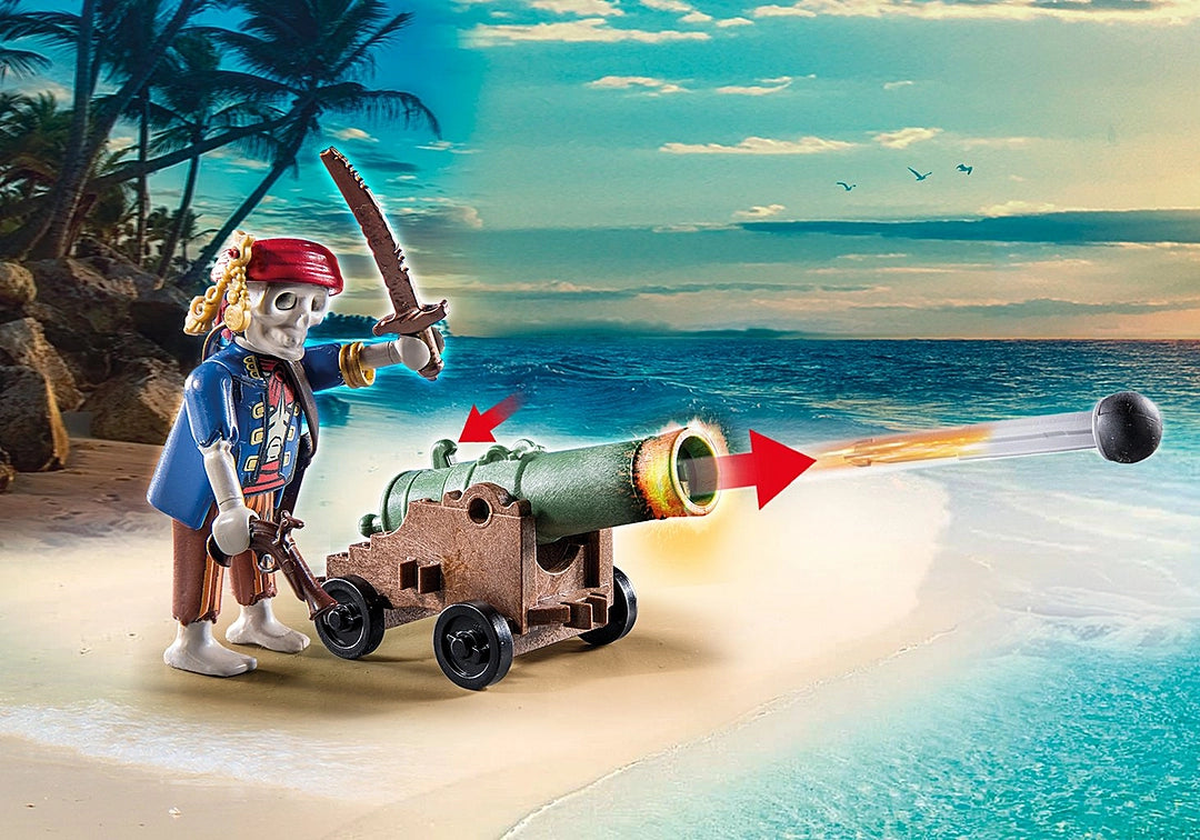 Playmobil Pirate Treasure Island With Rowboat