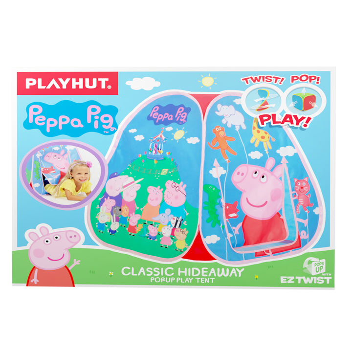 Peppa Pig Classic Hideaway Pop-Up Play Tent