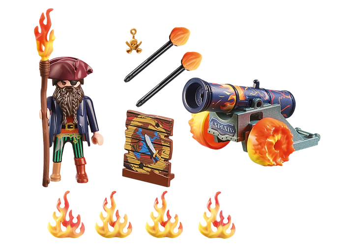 Playmobil Pirate With Cannon Gift Set