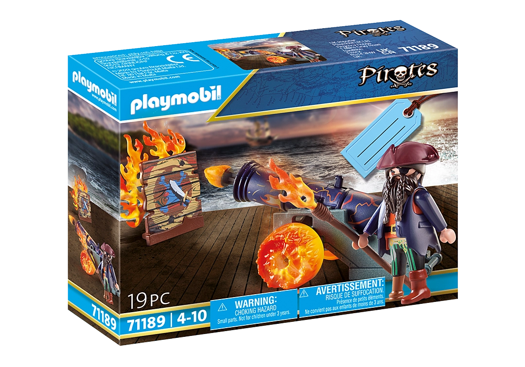 Playmobil Pirate With Cannon Gift Set
