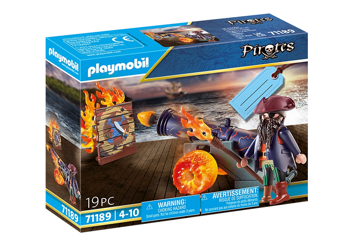 Playmobil Pirate With Cannon Gift Set