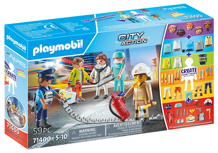 Playmobil My Figures: Rescue Team