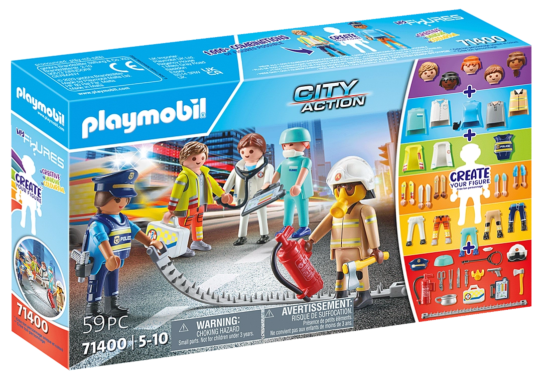 Playmobil My Figures: Rescue Team