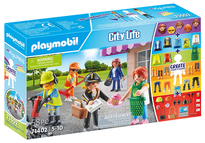 Playmobil My Figures: Life in the City