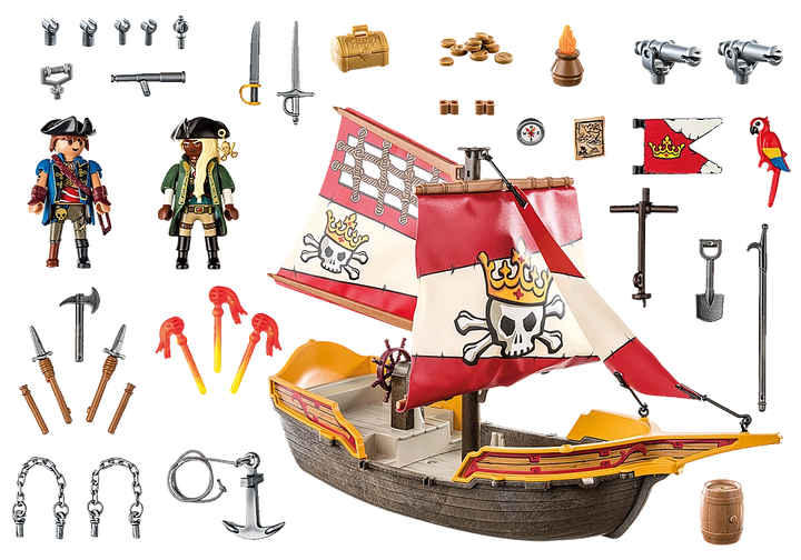 Playmobil Pirates Small Pirate Ship