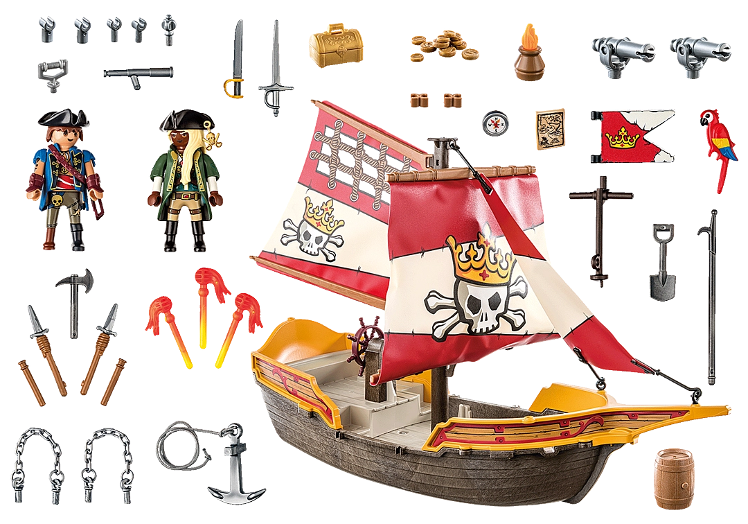 Playmobil Pirates Small Pirate Ship