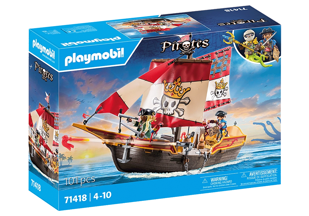 Playmobil Pirates Small Pirate Ship