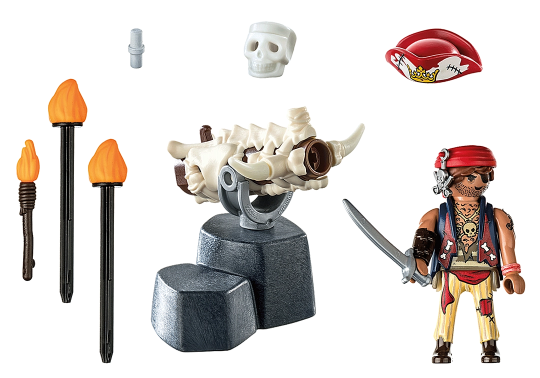 Playmobil Pirates Cannon Master