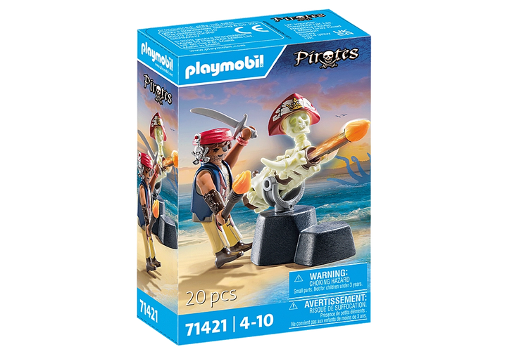 Playmobil Pirates Cannon Master