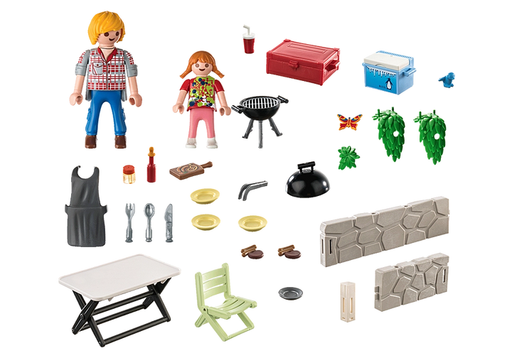 Playmobil Camping Family Barbecue