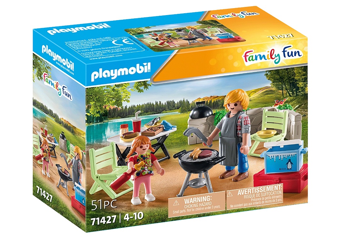 Playmobil Camping Family Barbecue