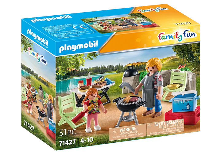 Playmobil Camping Family Barbecue