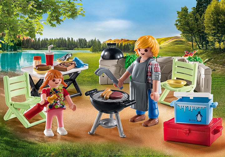 Playmobil Camping Family Barbecue