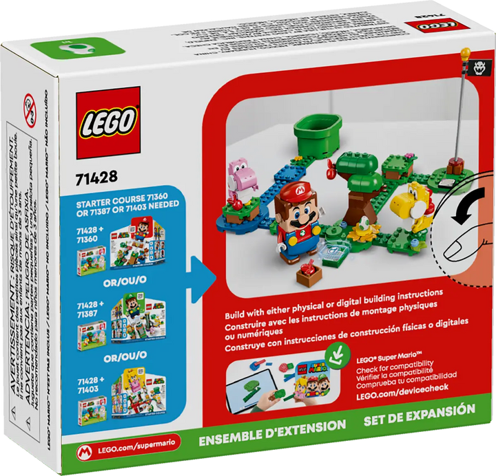 Lego Super Mario Yoshis' Egg-cellent Forest Expansion Set